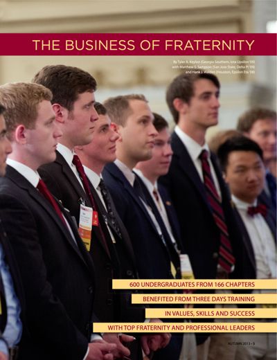The Business of Fraternity